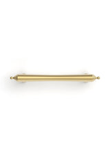 Heirloom - 140mm Brushed Brass Handle (Premium Solid Brass Construction)