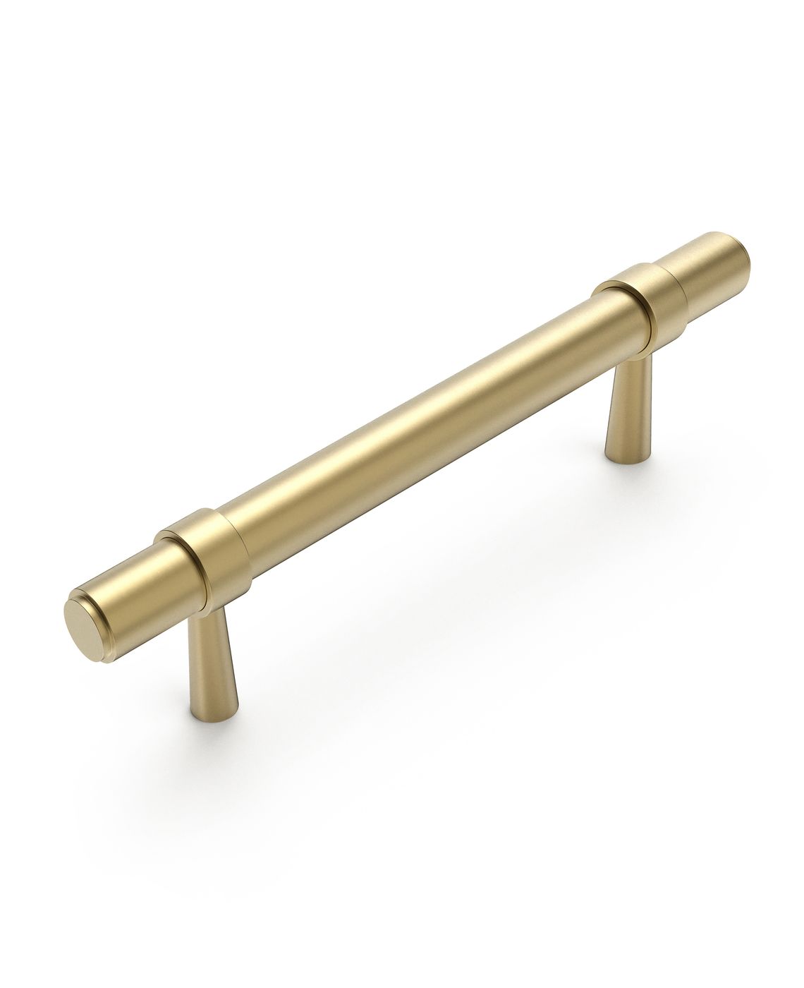 Astor - 138mm Brushed Brass Handle (Premium Solid Brass Construction)