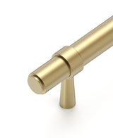 Astor - 138mm Brushed Brass Handle (Premium Solid Brass Construction)