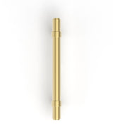 Astor - 138mm Brushed Brass Handle (Premium Solid Brass Construction)
