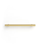 Astor - 210mm Brushed Brass Handle (Premium Solid Brass Construction)