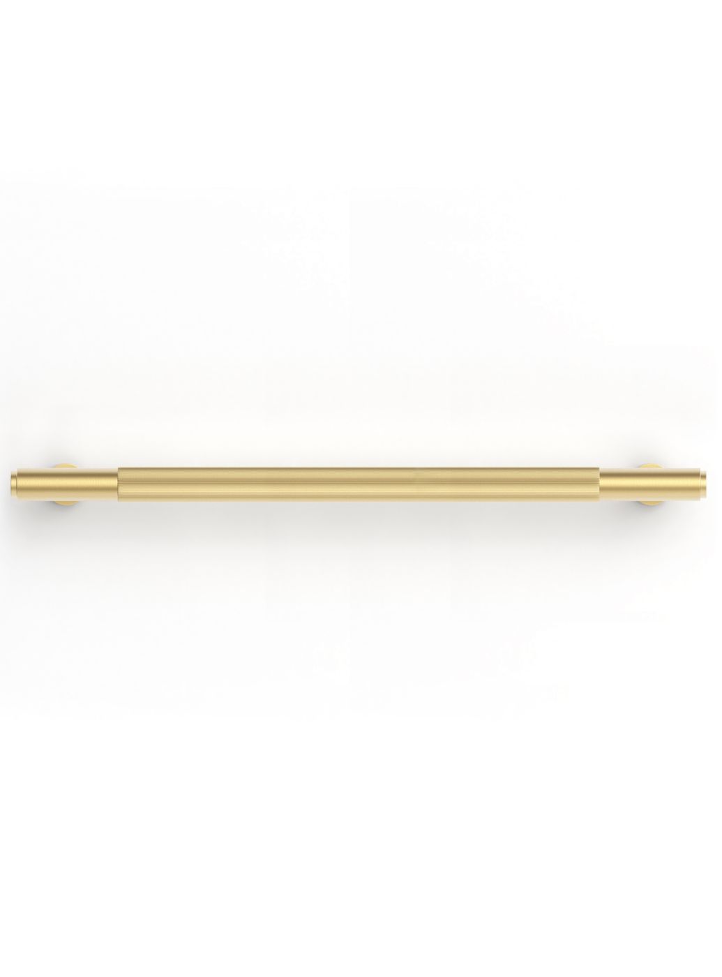 Soho - 195mm Brushed Brass Handle (Premium Solid Brass Construction)