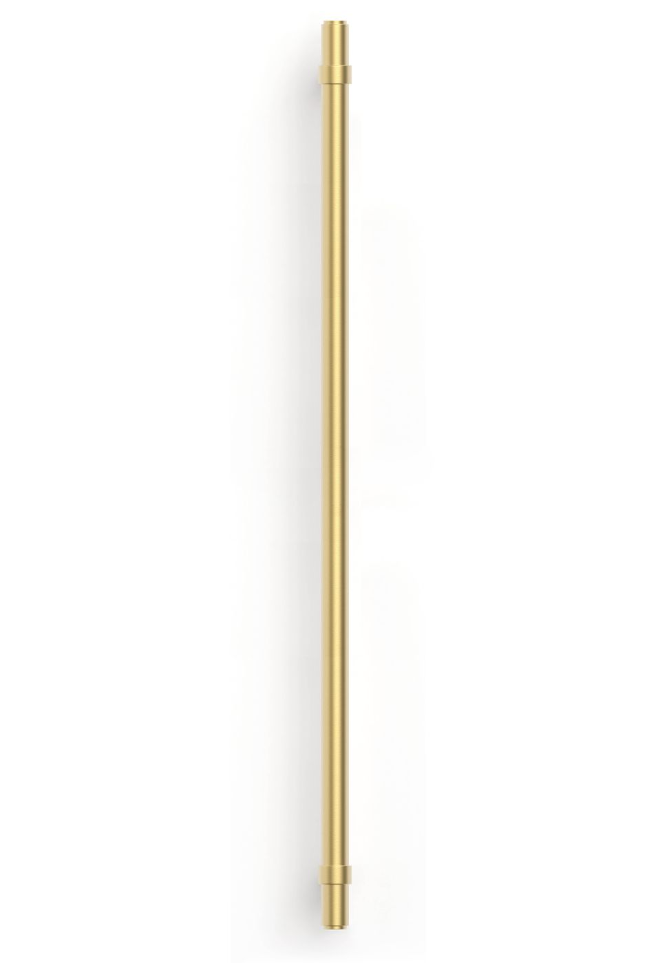 Astor - 370mm Brushed Brass Handle (Premium Solid Brass Construction)