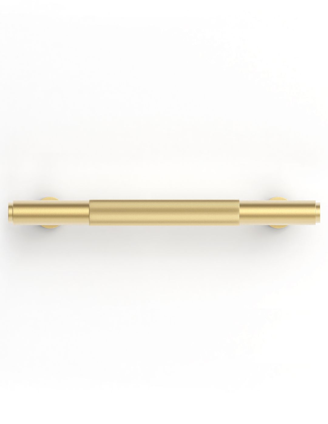 Soho - 132mm Brushed Brass Handle (Premium Solid Brass Construction)