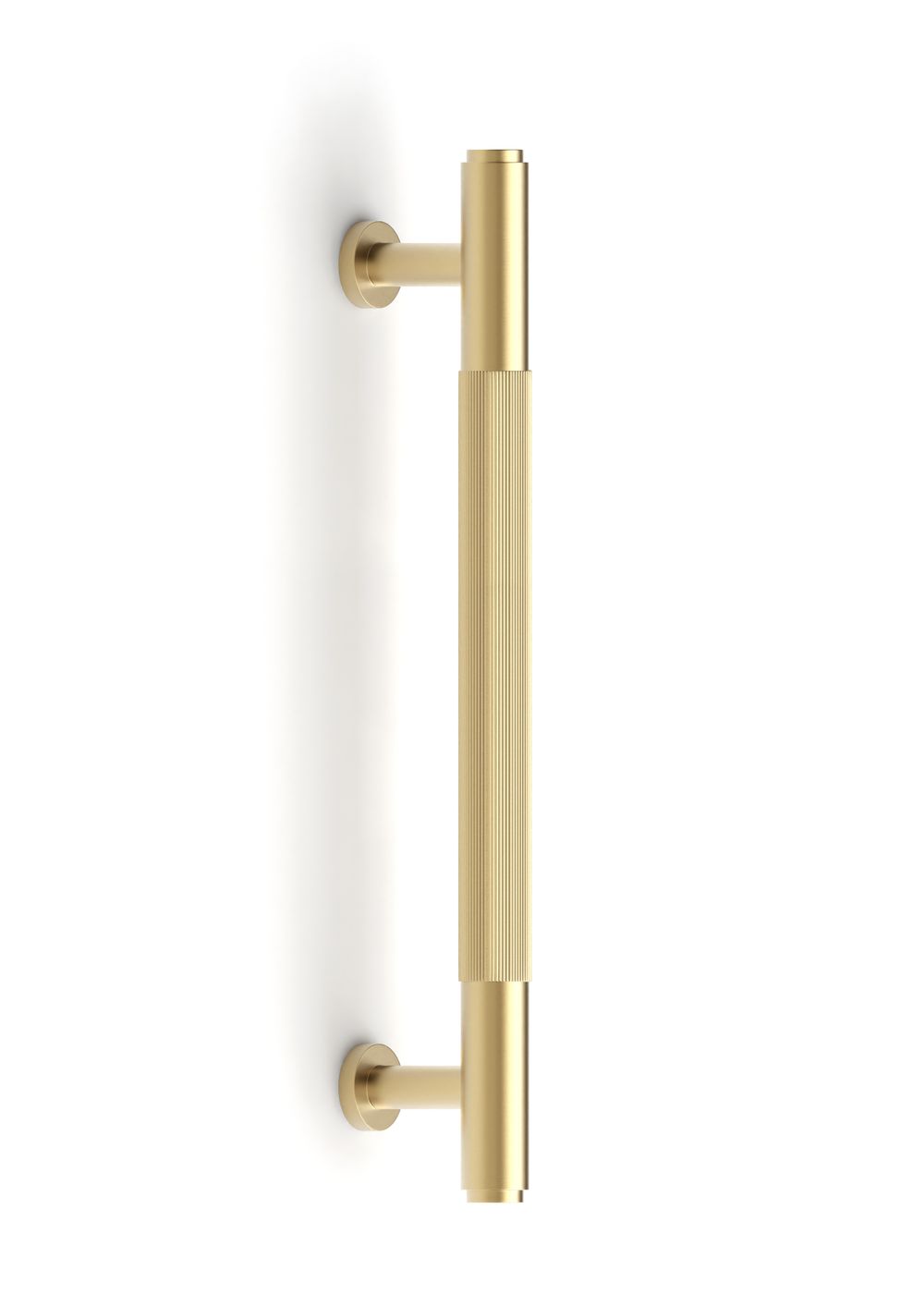 Soho - 165mm Brushed Brass Handle (Premium Solid Brass Construction)