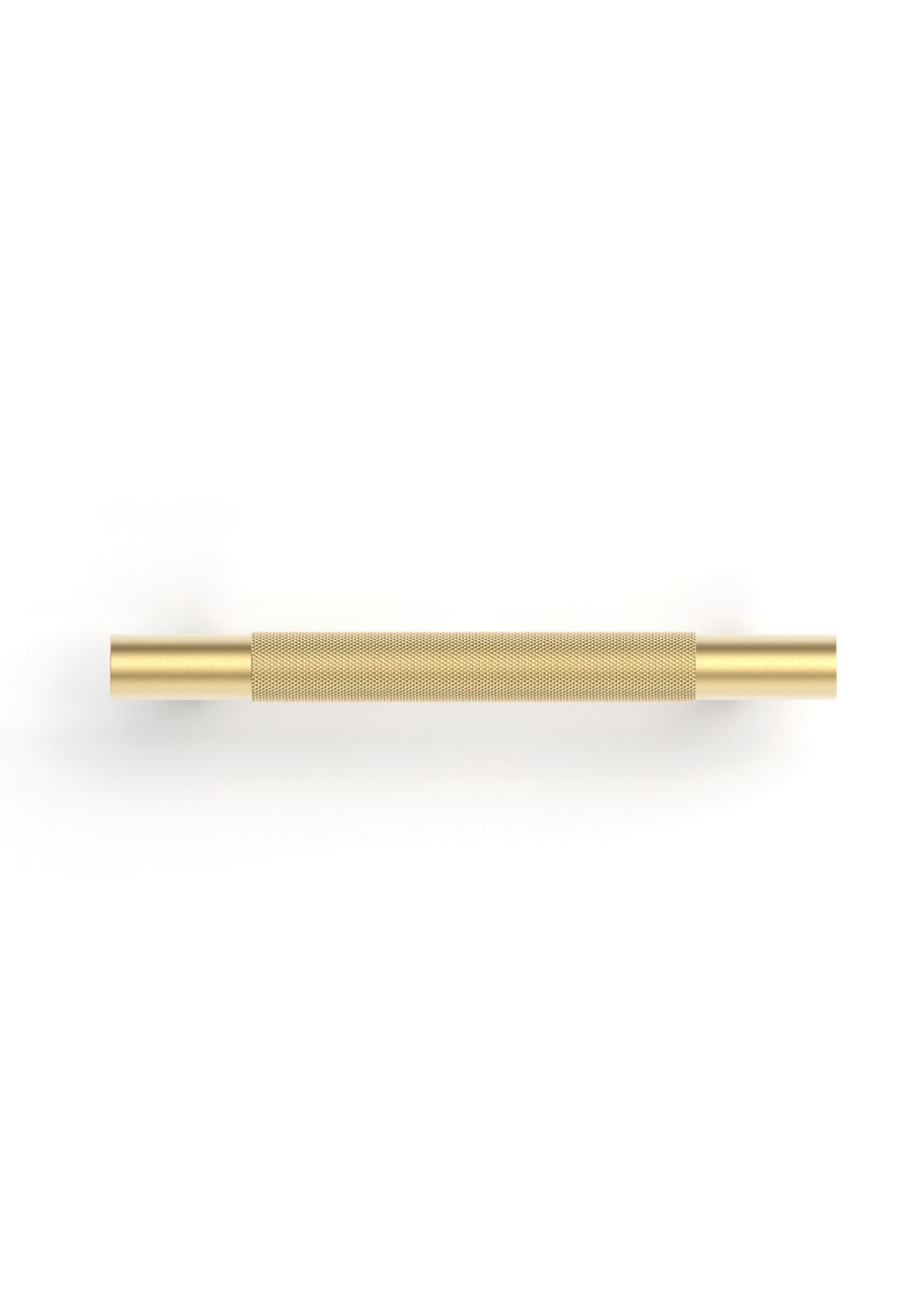 Nord - 130mm Brushed Brass Handle (Premium Solid Brass Construction)