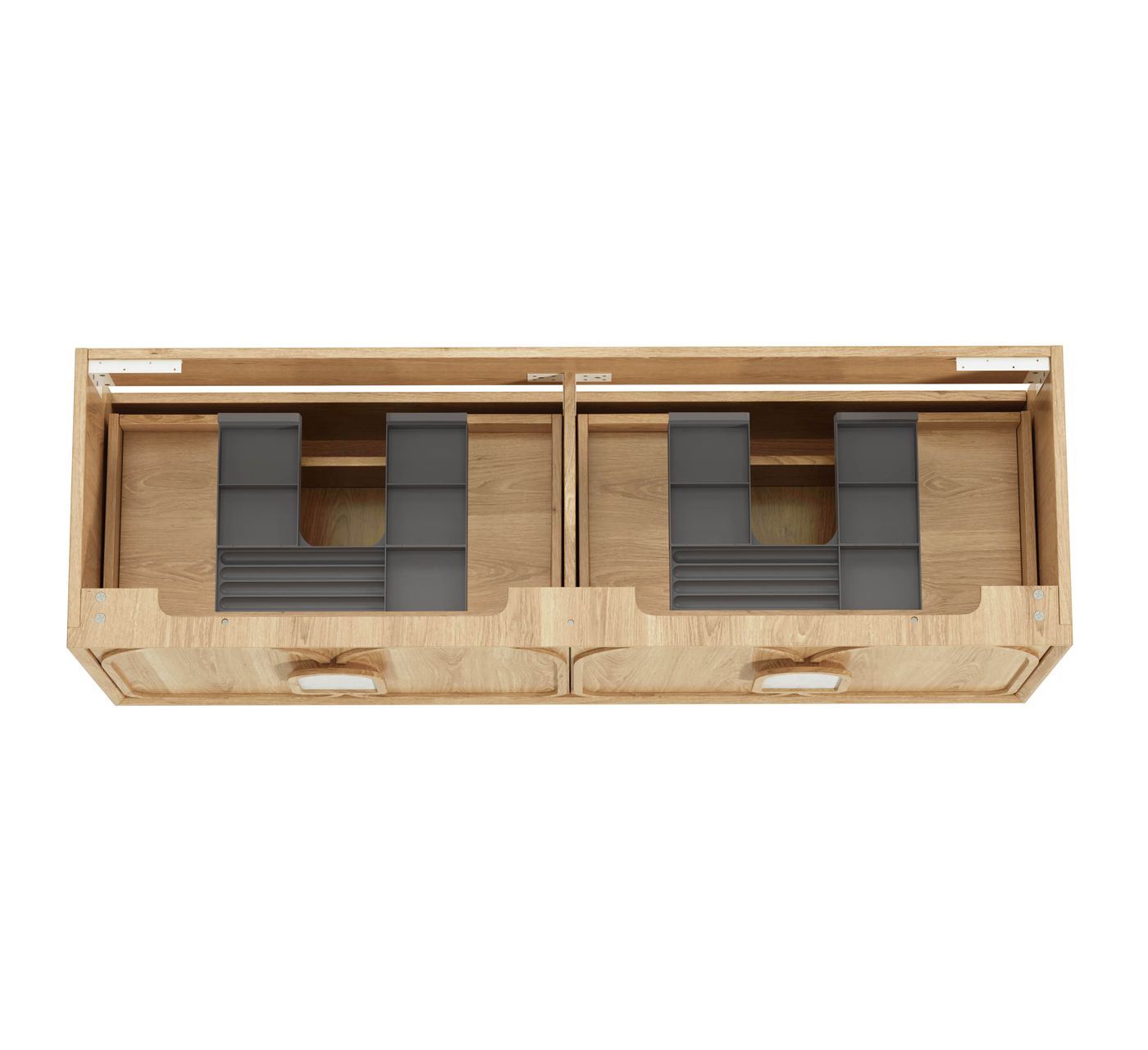 Laguna Mark II 1500mm Woodland Oak Wall Hung Vanity