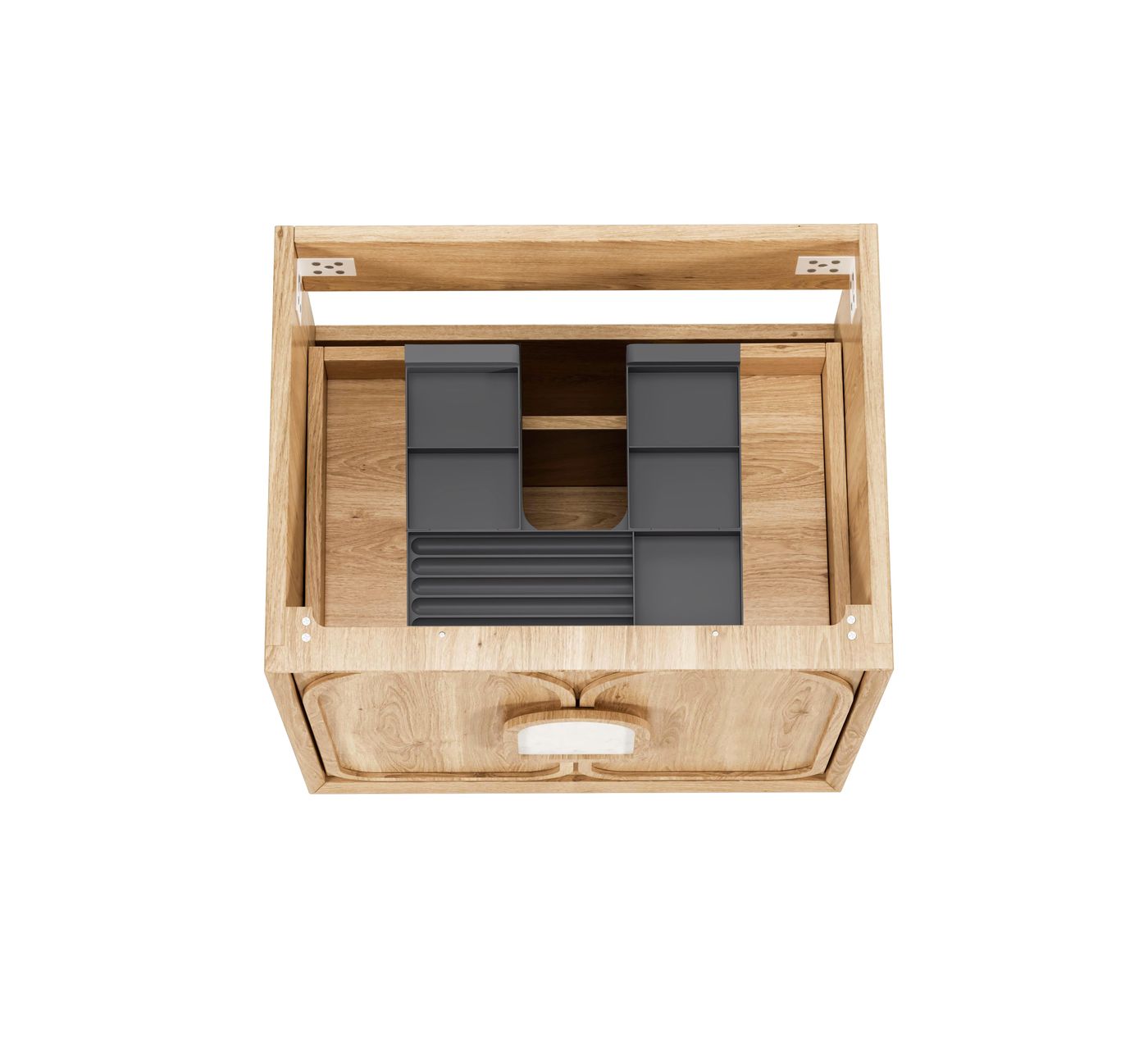 Laguna Mark II 600mm Woodland Oak Wall Hung Vanity