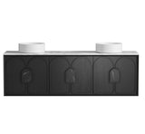 Laguna Mark II 1800mm Black Oak Wall Hung Vanity