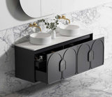 Laguna Mark II 1500mm Black Oak Wall Hung Vanity