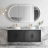 Laguna Mark II 1500mm Black Oak Wall Hung Vanity