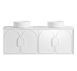 Laguna Mark II 1500mm Matte White Wall Hung Vanity