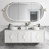 Laguna Mark II 1800mm Matte White Wall Hung Vanity
