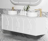 Laguna Mark II 1800mm Matte White Wall Hung Vanity