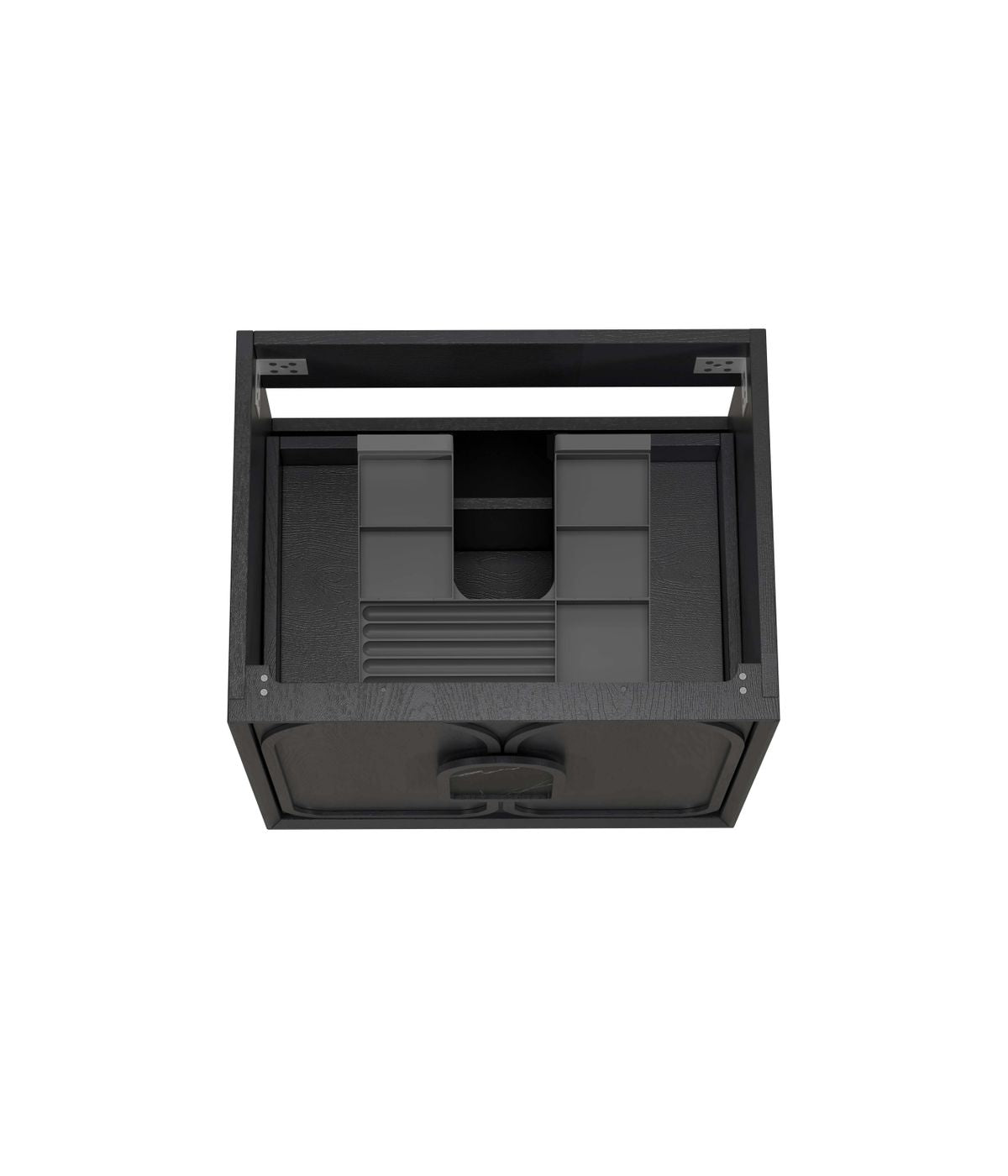 Laguna Mark II 600mm Black Oak Wall Hung Vanity