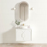 Laguna Mark II 750mm Matte White Wall Hung Vanity