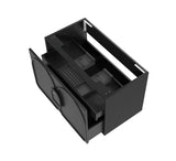 Laguna Mark II 900mm Black Oak Wall Hung Vanity