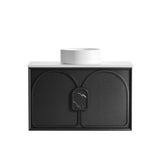Laguna Mark II 900mm Black Oak Wall Hung Vanity