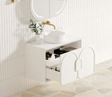 Laguna Mark II 900mm Matte White Wall Hung Vanity