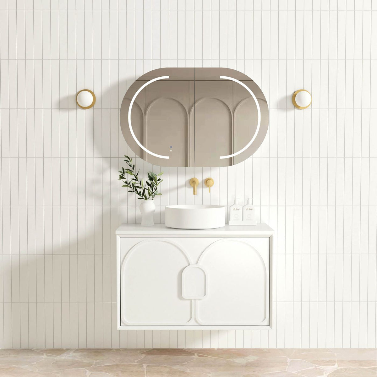 Otti Laguna MKII Vanity 900mm Single Basin