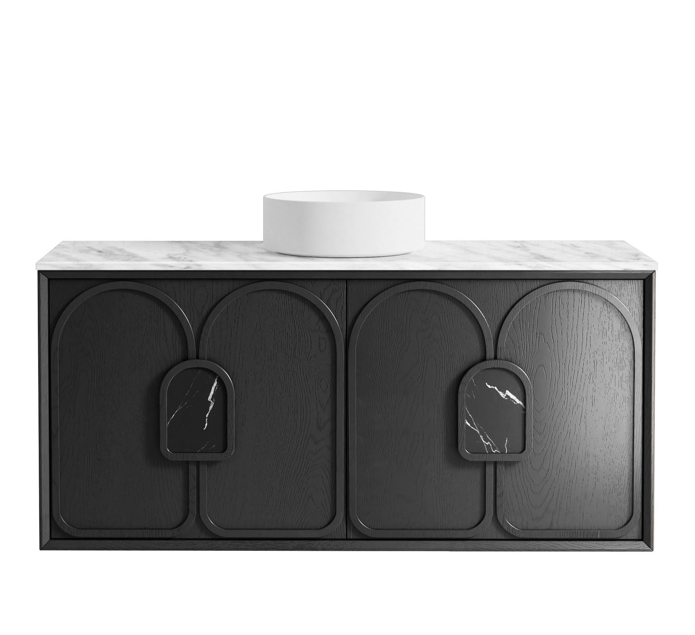 Laguna Mark II 1200mm Black Oak Wall Hung Vanity