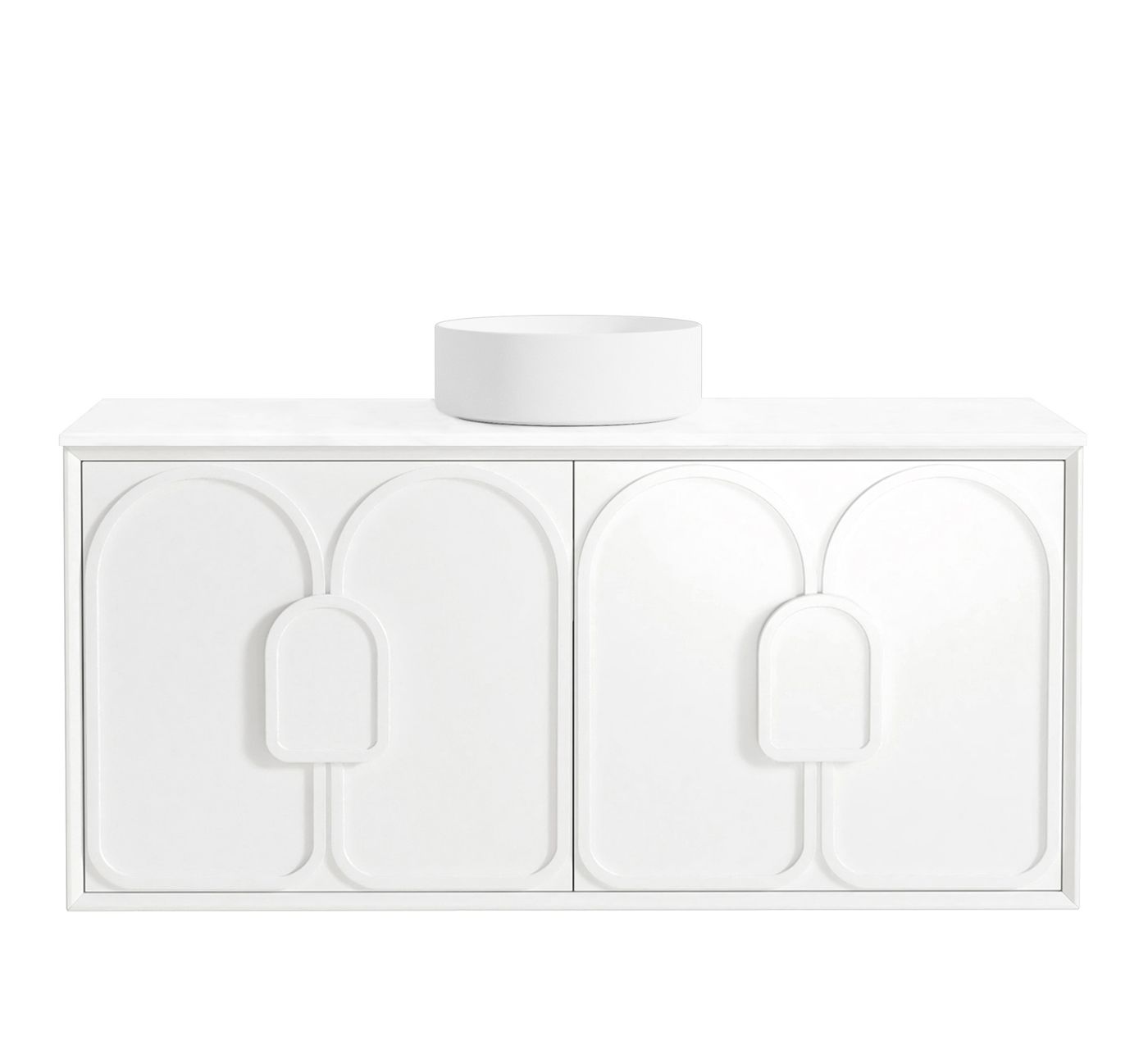 Laguna Mark II 1200mm Matte White Wall Hung Vanity