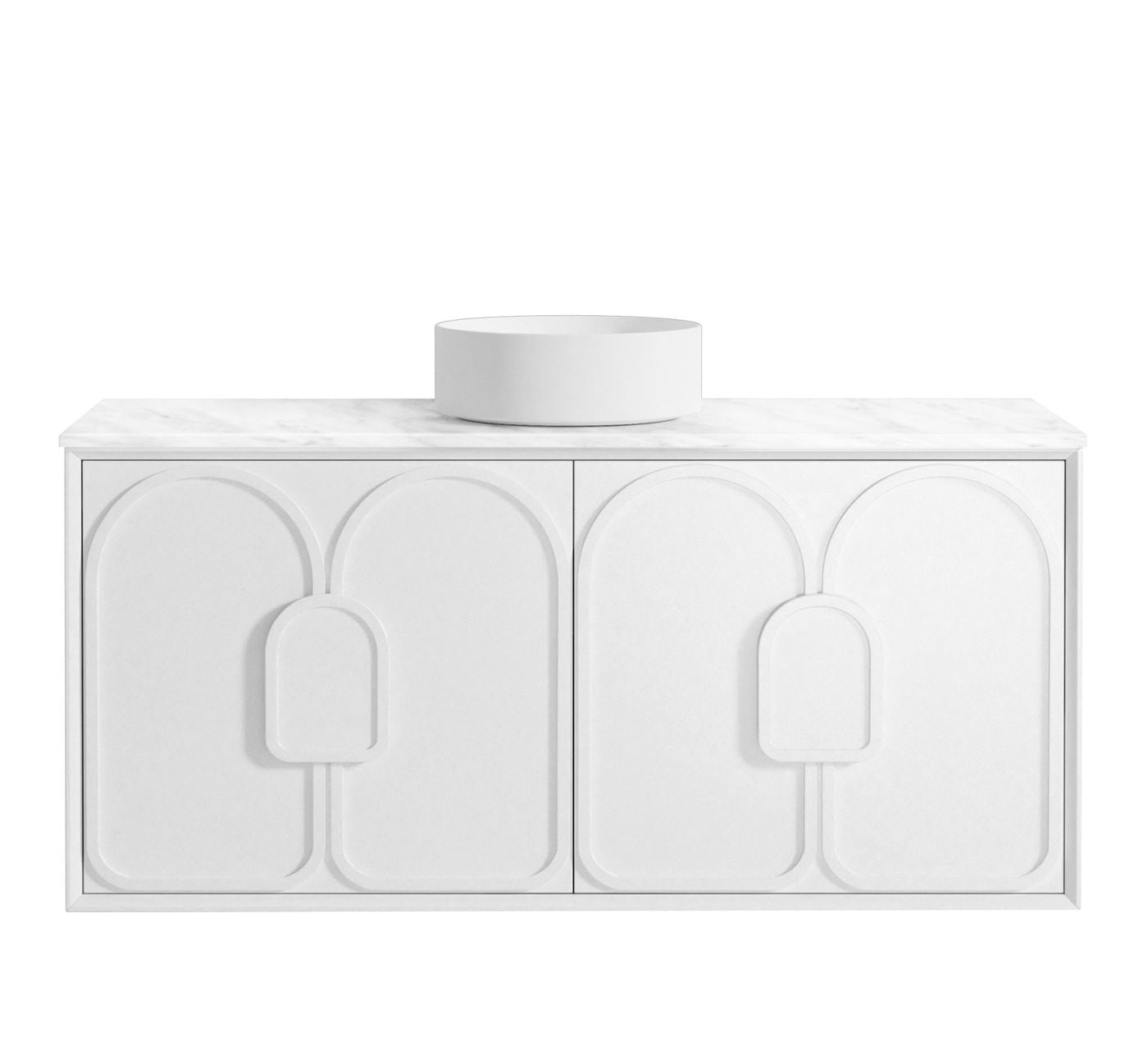Laguna Mark II 1200mm Matte White Wall Hung Vanity