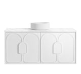 Laguna Mark II 1200mm Matte White Wall Hung Vanity