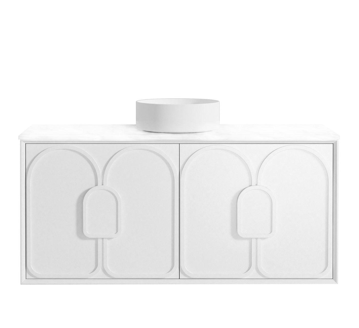 Laguna Mark II 1200mm Matte White Wall Hung Vanity