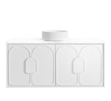 Laguna Mark II 1200mm Matte White Wall Hung Vanity
