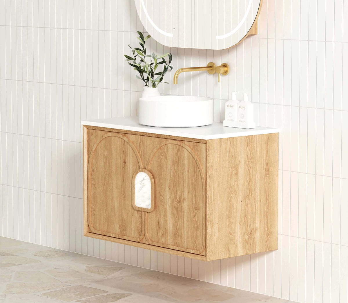 Otti Laguna MKII Vanity 900mm Single Basin