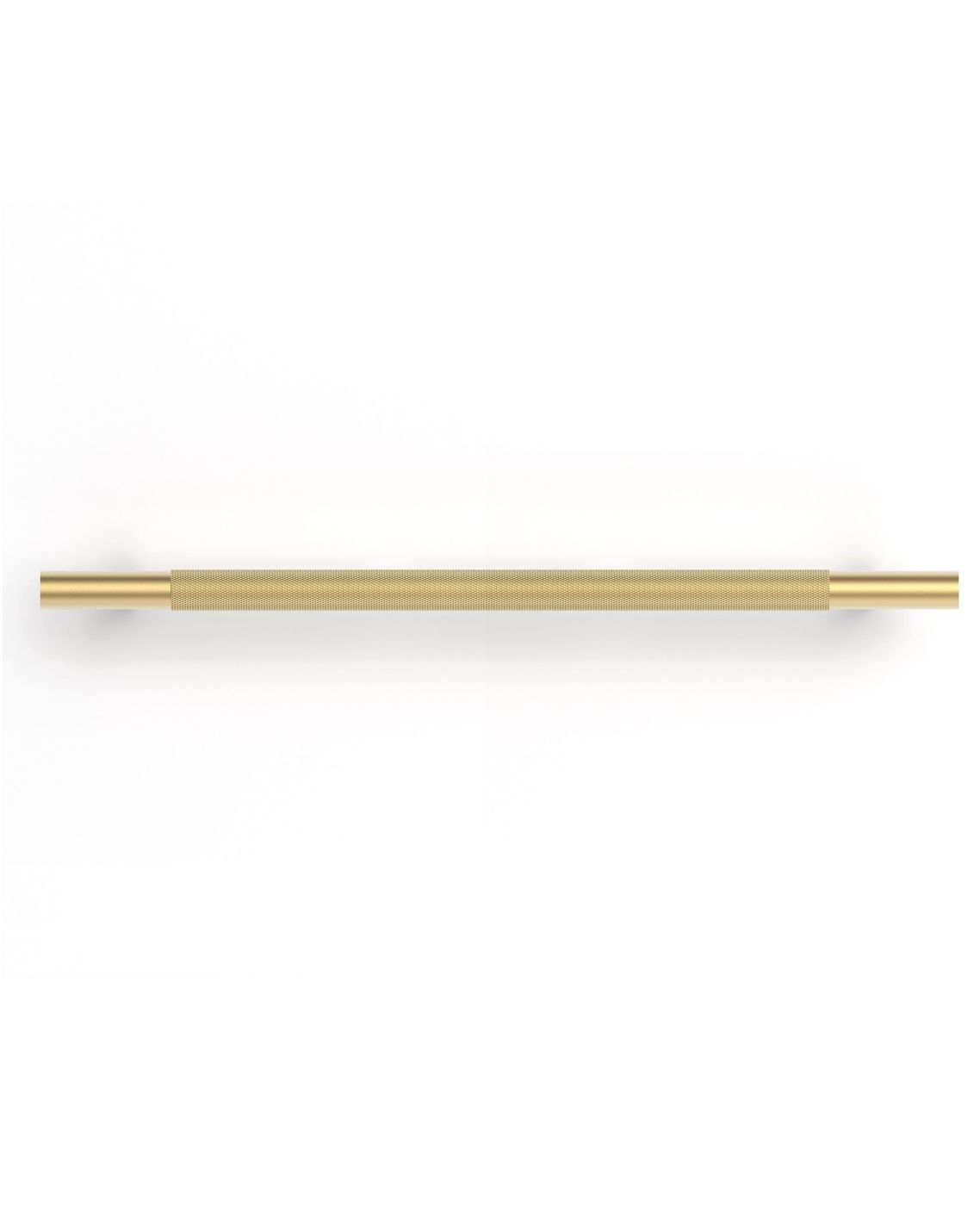 Nord - 280mm Brushed Brass Handle (Premium Solid Brass Construction)