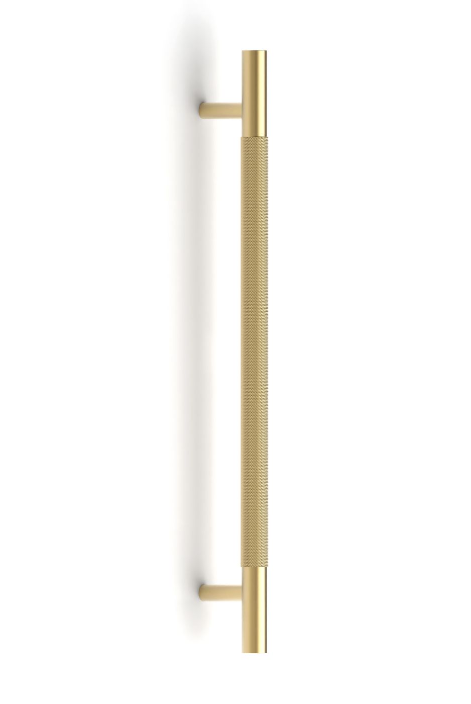 Nord - 280mm Brushed Brass Handle (Premium Solid Brass Construction)