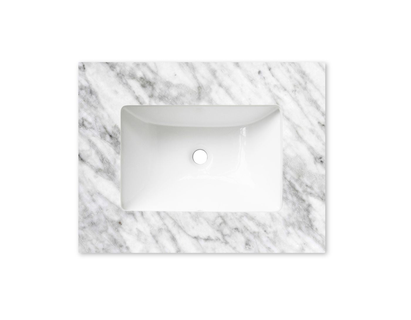 Laguna Mark II 600mm Matte White Wall Hung Vanity