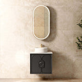 Laguna Mark II 600mm Black Oak Wall Hung Vanity