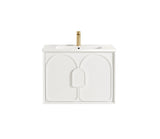 Laguna Mark II 750mm Matte White Wall Hung Vanity