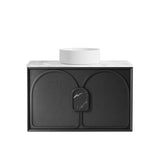Laguna Mark II 900mm Black Oak Wall Hung Vanity