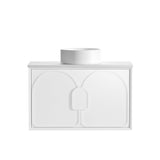 Laguna Mark II 900mm Matte White Wall Hung Vanity