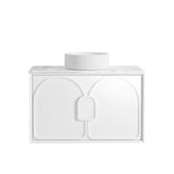 Laguna Mark II 900mm Matte White Wall Hung Vanity