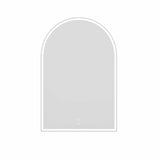 LED Archie 1200(H)x800(W) White Metal Frame Mirror