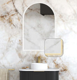 LED Archie 900(H)x600(W) Frameless Tuffi Mirror