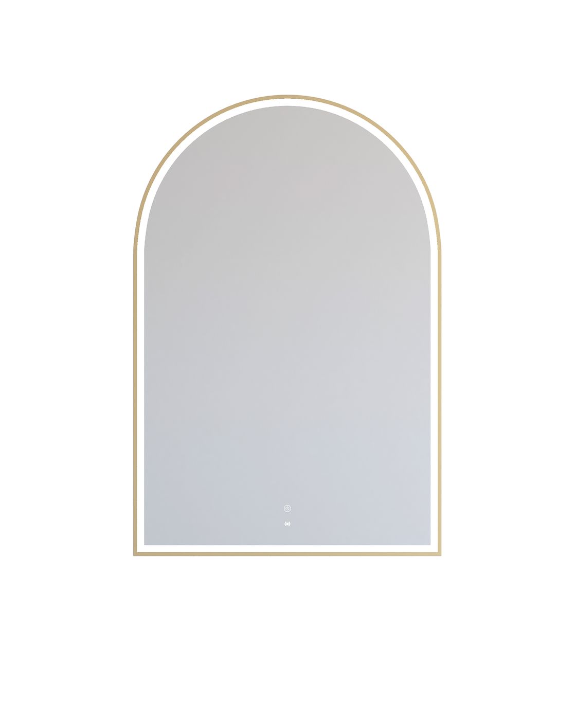 LED Archie 1200(H)x800(W) Gold Metal Frame Mirror