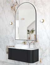 LED Archie 1500(H)x1000(W) Black Metal Frame Mirror