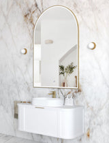LED Archie 1500(H)x1000(W) Gold Metal Frame Mirror