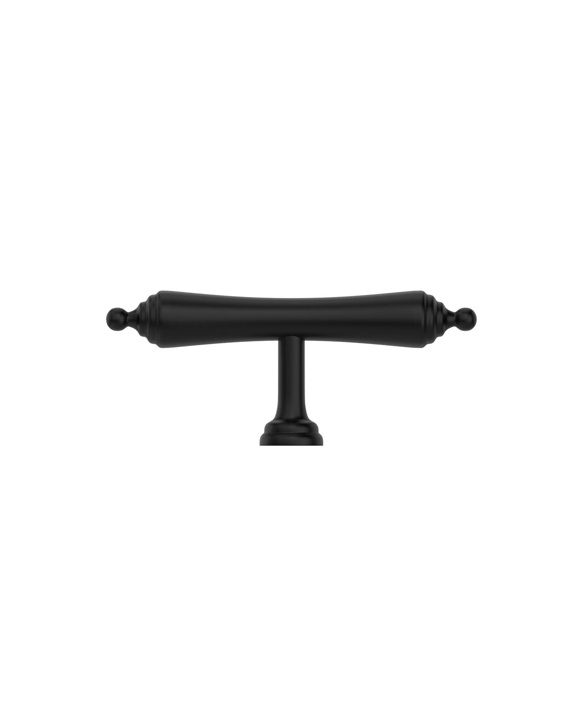 Heirloom - 80mm Matte Black Handle (Premium Solid Brass Construction)