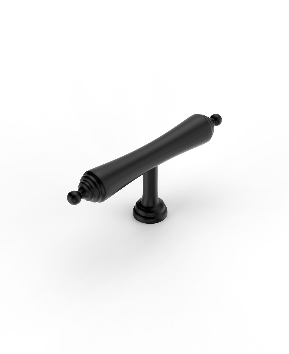Heirloom - 80mm Matte Black Handle (Premium Solid Brass Construction)