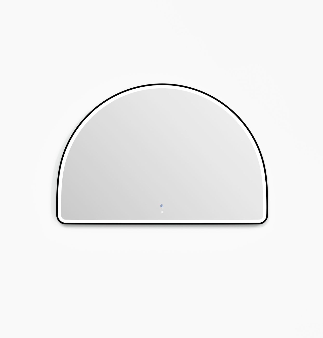LED Moonlight Archie 800(H)x1200(W) Black Metal Frame Mirror
