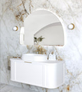 LED Moonlight Archie 800(H)x1200(W) Frameless Tuffi Mirror