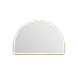 LED Moonlight Archie 1000(H)x1500(W) Gold Metal Frame Mirror