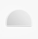 LED Moonlight Archie 1000(H)x1500(W) White Metal Frame Tuffi Mirror